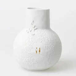 Vase „Parkspaziergang", D.20,5cm, H.25cm