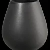 Vase, schwarzes Eisen 18 cm