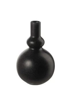 Vase, schwarzes Eisen 15,5 cm