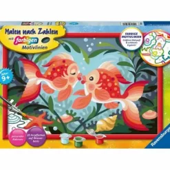 Verliebte Fische - Malen nach Zahlen