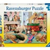 Verspielte Welpen - Puzzle 150 Teile