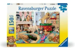 Verspielte Welpen - Puzzle 150 Teile