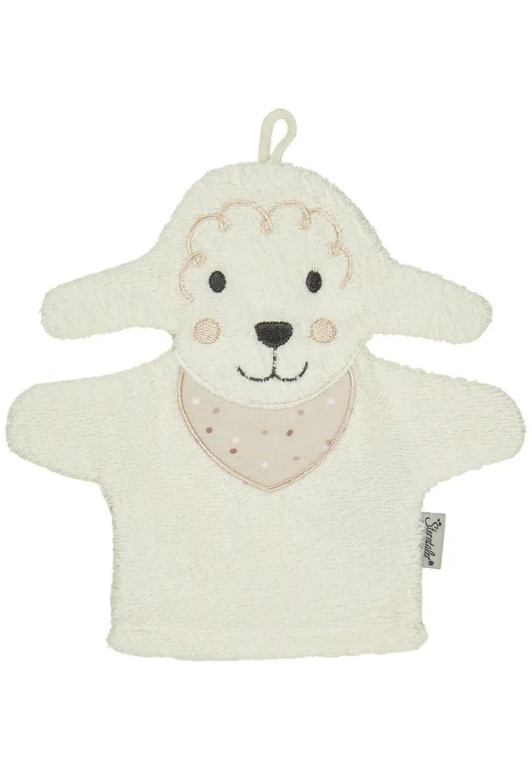 Waschhandschuh Flocke
