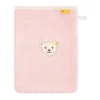 Waschhandschuh silver pink NOS