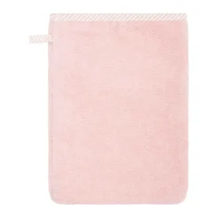 Waschhandschuh silver pink NOS