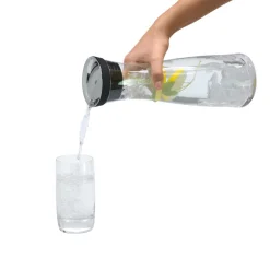 Wasserkaraffe 1,0L schwarz