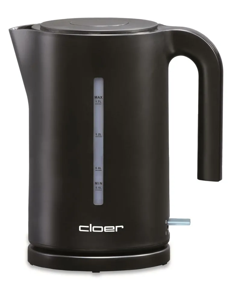 Wasserkocher Schwarz 1,7L Cloer 4110sw