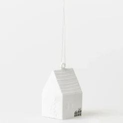 Weihnachtshaus Hänger Weihnachten 5x5x10cm