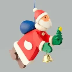 Weihnachtsmann schwebend