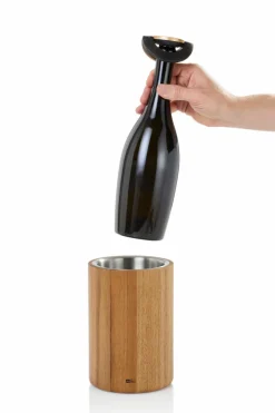 Wein-, Sekt- / Champagnerkühler Vine, Akazienholz/