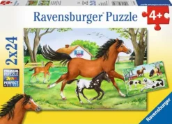 Welt der Pferde - Puzzle 2x24 Teile