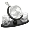 Weltkugel Whisky Set "Preston"