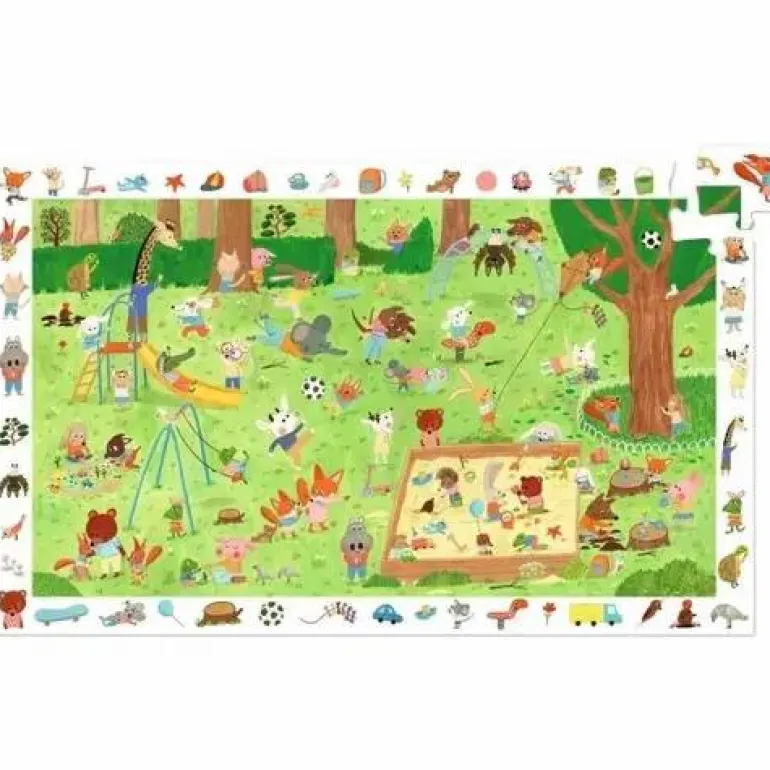 Wimmelpuzzle: Spielplatz - 35 Teile