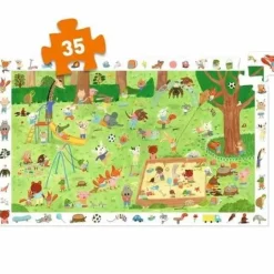 Wimmelpuzzle: Spielplatz - 35 Teile