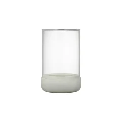 Windlicht Calma, M, Beton