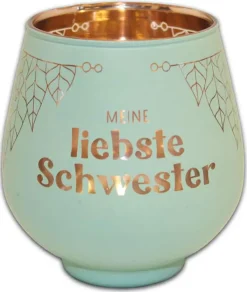 Windlicht Liebste Schwester Kult