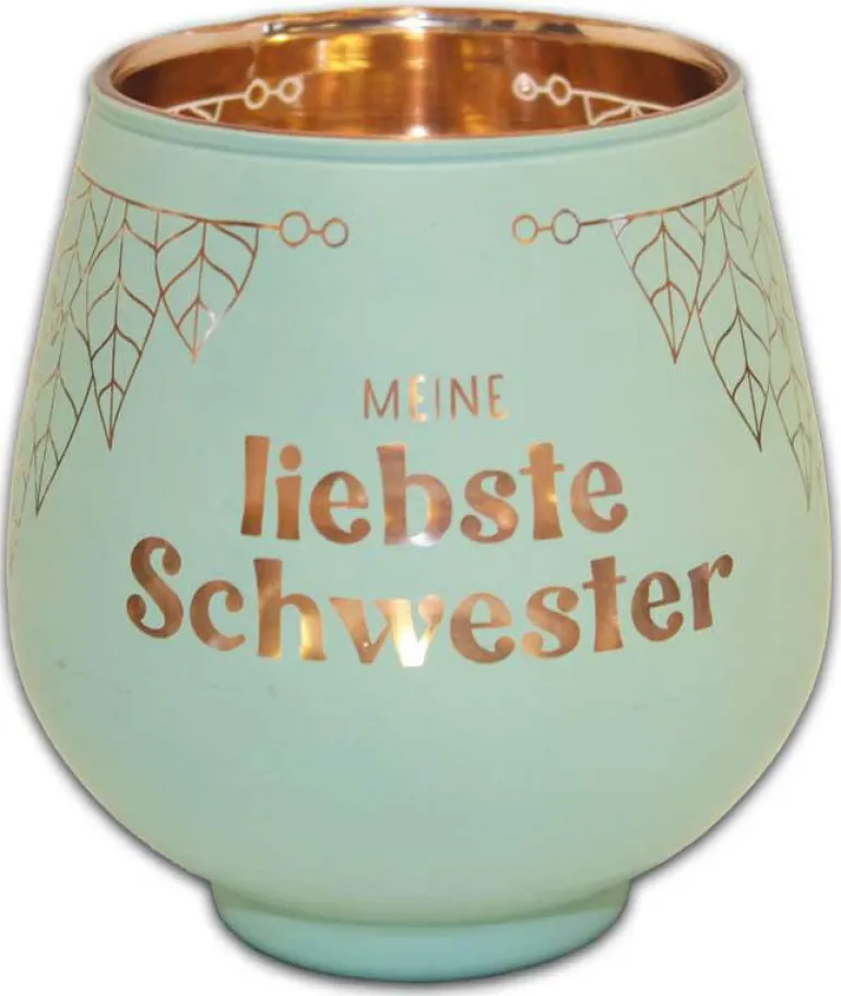 Windlicht Liebste Schwester Kult