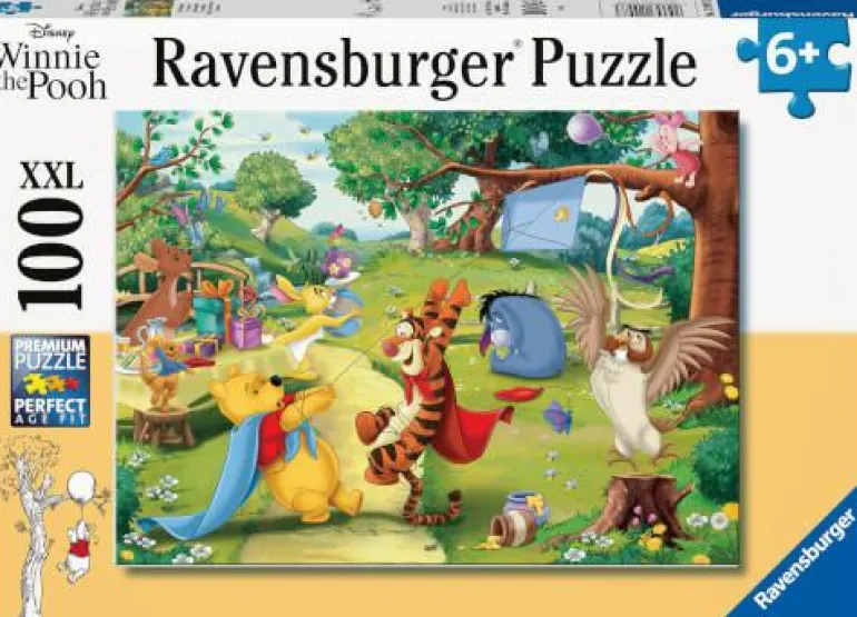Winnie Pooh: Die Rettung - Puzzle 100 Teile