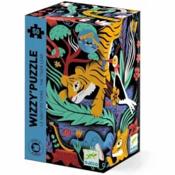 Wizzy Puzzle: Tiger, 50 Teile