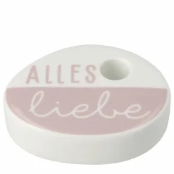 Wunschkerze ,, Alles Liebe 7x5x2cm "