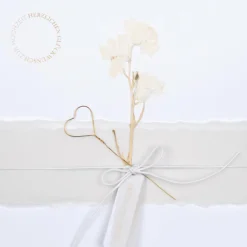 XL Hochzeitskarte „Seite an Seite", 17x17cm