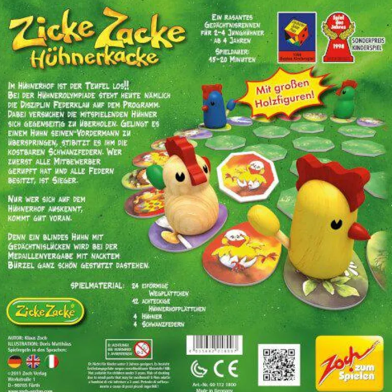 Zicke Zacke Hühnerkacke